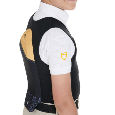 Gilet di protezione livello 2 per bambini Equestro Giallo