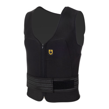 Gilet protettivo per adulti con cintura Equestro Giallo
