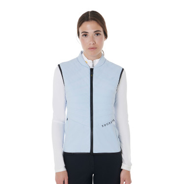 Gilet aderente in tessuto tecnico da donna Equestro