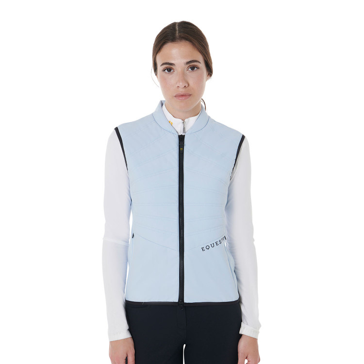 Gilet aderente in tessuto tecnico da donna Equestro