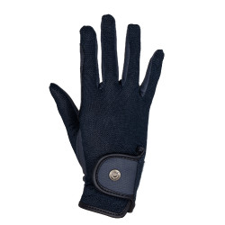 Guanti unisex in tessuto tecnico e maglia Equestro