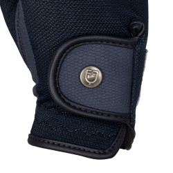 Guanti unisex in tessuto tecnico e maglia Equestro Guanti unisex in tessuto tecnico e maglia Equestro