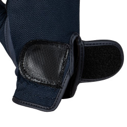 Guanti unisex in tessuto tecnico e maglia Equestro Guanti unisex in tessuto tecnico e maglia Equestro
