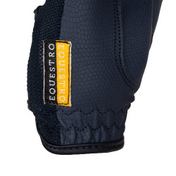 Guanti unisex in tessuto tecnico e maglia Equestro Guanti unisex in tessuto tecnico e maglia Equestro