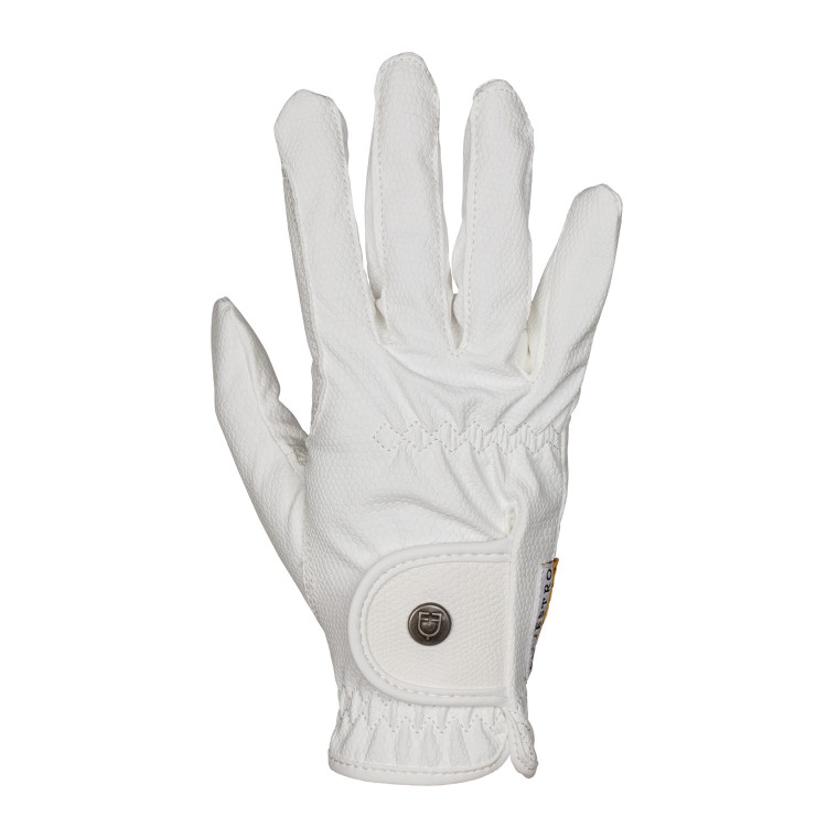 Guanti unisex in pelle sintetica morbida con chiusura in velcro Equestro