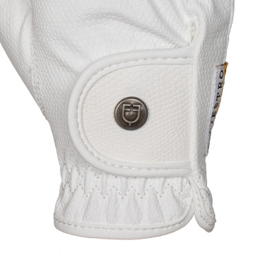 Guanti unisex in pelle sintetica morbida con chiusura in velcro Equestro Guanti unisex in pelle sintetica morbida con chiusura in velcro Equestro
