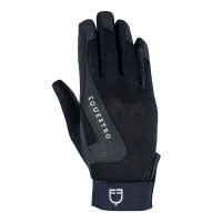 Guanti da bambino Sunny in tessuto tecnico Equestro Marina Blu marino