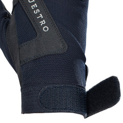 Guanti in tessuto tecnico Sunny Equestro Marina Blu marino