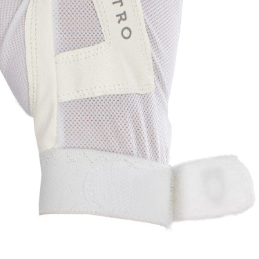 Guanti in tessuto tecnico Sunny Equestro Bianco