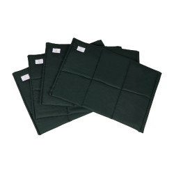 Sotto fasce in cotone Equestro Verde cacciatore