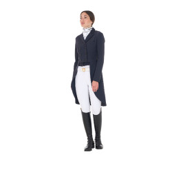 Frac da concorso da donna in tessuto tecnico Equestro Blazer marine Blu marino