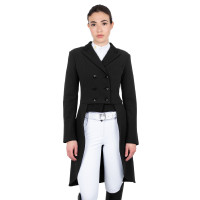 Frac da concorso da donna in tessuto tecnico Equestro Blazer marine Blu marino