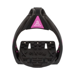 Staffili Flexia Acavallo Nero / fucsia