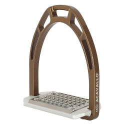 Staffili in alluminio Arco Evolution Alupro Acavallo Bronzo Marrone Staffili in alluminio Arco Evolution Alupro Acavallo Bronzo Marrone