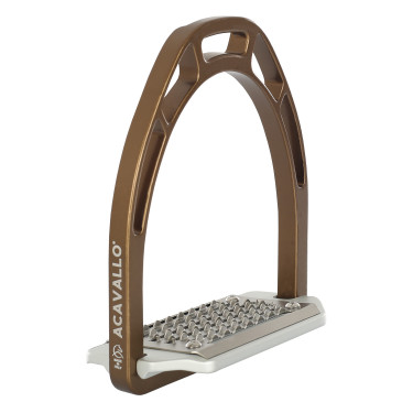 Staffili in alluminio Arco Evolution Alupro Acavallo Bronzo Marrone Staffili in alluminio Arco Evolution Alupro Acavallo Bronzo Marrone