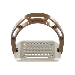 Staffili in alluminio Arco Evolution Alupro Acavallo Bronzo Marrone Staffili in alluminio Arco Evolution Alupro Acavallo Bronzo Marrone