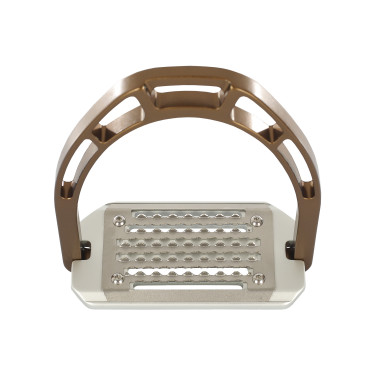 Staffili in alluminio Arco Evolution Alupro Acavallo Bronzo Marrone Staffili in alluminio Arco Evolution Alupro Acavallo Bronzo Marrone