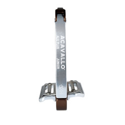 Steigbügel Arena Aluplus Junior 10,5 cm Acavallo Marrone Steigbügel Arena Aluplus Junior 10,5 cm Acavallo Marrone