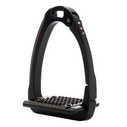 Staffili Arena Aluplus 2.0 edizione speciale con cristalli Swarovski Acavallo Nero totale