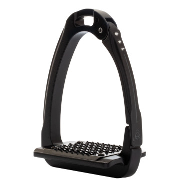 Staffili Arena Aluplus 2.0 edizione speciale con cristalli Swarovski Acavallo Nero totale