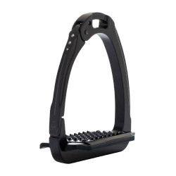 Staffili Arena Aluplus 2.0 edizione speciale con cristalli Swarovski Acavallo Nero totale
