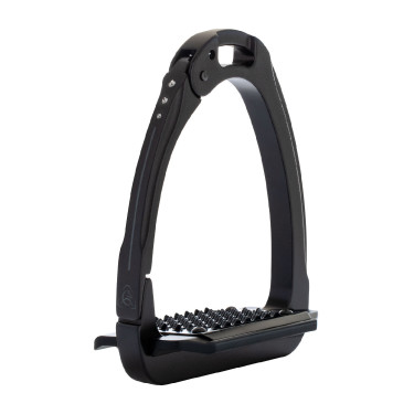 Staffili Arena Aluplus 2.0 edizione speciale con cristalli Swarovski Acavallo Nero totale
