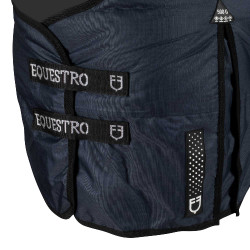Coperta da paddock 500g in tessuto rip-stop modello Alberta Equestro Marina Blu marino