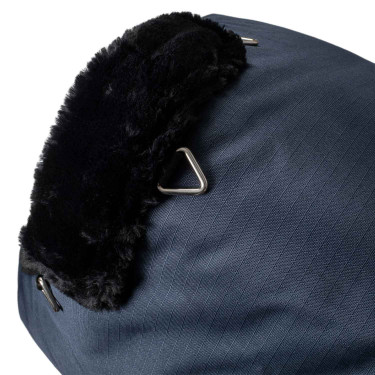 Coperta da paddock 500g in tessuto rip-stop modello Alberta Equestro Marina Blu marino
