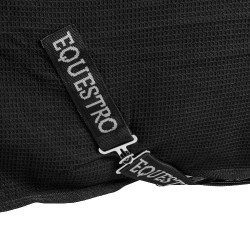 Copertura per box in tessuto Waffle Equestro Nero