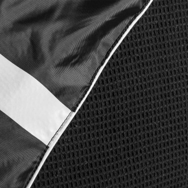 Copertura per box in tessuto Waffle Equestro Nero