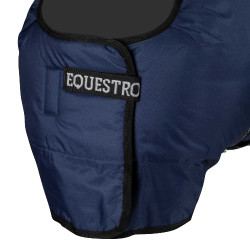 Coperta da box 400g in tessuto rip-stop con logo Bora Equestro Marina Blu marino