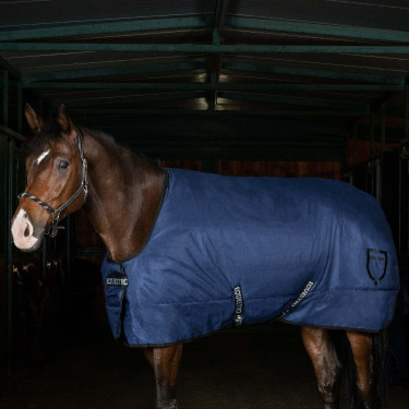 Coperta da box 400g in tessuto rip-stop con logo Bora Equestro Coperta da box 400g in tessuto rip-stop con logo Bora Equestro
