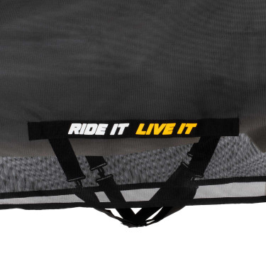 Coperta anti-mosche in rete collezione Scuderia Equestro Nero