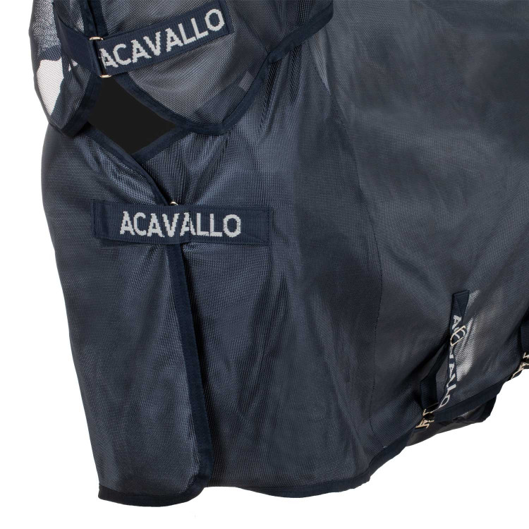 Coperta anti-mosche con copricollo e maschera Acavallo Coperta anti-mosche con copricollo e maschera Acavallo