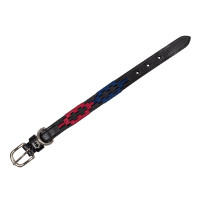 Collare per cane in cuoio Polo S Equestro Nero Collare per cane in cuoio Polo S Equestro Nero