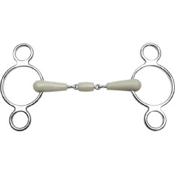 Morso regolabile Feeling a 3 anelli flexi doppio snodo Morso regolabile Feeling a 3 anelli flexi doppio snodo