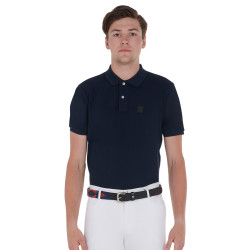 Cintura in pelle con motivo sud-ovest Equestro Nero / blu / bordeaux Multicolore