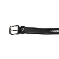 Cintura in pelle con borchie argentate Equestro Nero / argento Cintura in pelle con borchie argentate Equestro Nero / argento