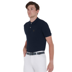 Cintura elastica con motivo incrociato Equestro Grigio