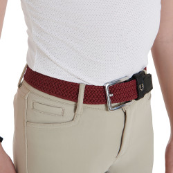Cintura elastica per bambini con motivo incrociato Equestro Cintura elastica per bambini con motivo incrociato Equestro