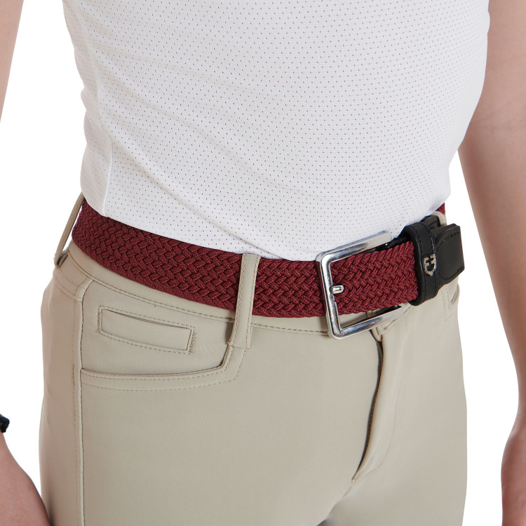 Cintura elastica per bambini con motivo incrociato Equestro Cintura elastica per bambini con motivo incrociato Equestro