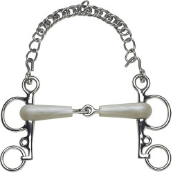 Mors Pelham Feeling spezzato flexi branche corte Mors Pelham Feeling spezzato flexi branche corte