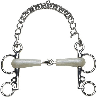 Mors Pelham Feeling spezzato flexi branche corte Mors Pelham Feeling spezzato flexi branche corte