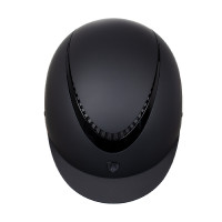 Casco unisex con telaio lucido Galaxy Equestro Nero / oro rosa lucido Casco unisex con telaio lucido Galaxy Equestro Nero / oro rosa lucido