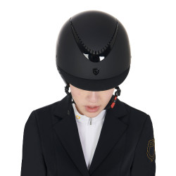Casco unisex con telaio lucido Galaxy Equestro Casco unisex con telaio lucido Galaxy Equestro