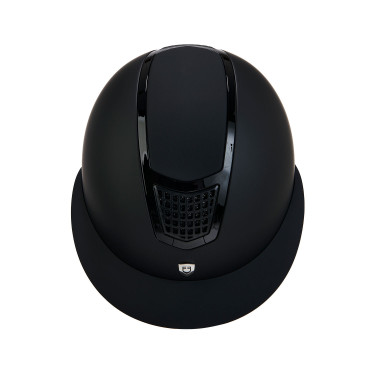 Casco ultra-leggero in plastica opaca resistente con ampia visiera (3 imbottiture) Eclipse Equestro Casco ultra-leggero in plastica opaca resistente con ampia visiera (3 imbottiture) Eclipse Equestro