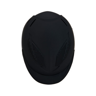 Casco ultra-leggero in plastica resistente Stealth Equestro Nero