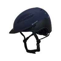 Casco ultra-leggero in plastica resistente Stealth Equestro Marina Blu marino
