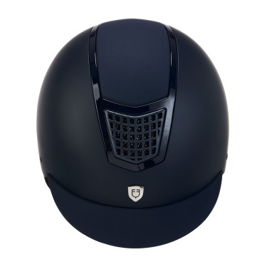 Casco ultraleggero con telaio lucido Eclipse Equestro Marina / marina Blu