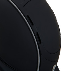 Casco Phantom con logo frontale e inserti in pelle Equestro Casco Phantom con logo frontale e inserti in pelle Equestro